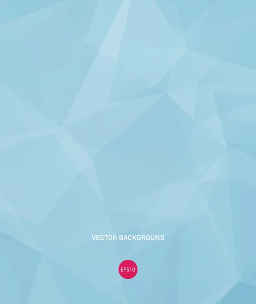 Vektor ljusblå moderna geometriska bakgrund — Stock vektor