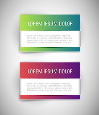 dokulu kartları - afiş vektör