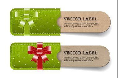 Vintage vektör kağıt karton dokulu afiş koleksiyonu