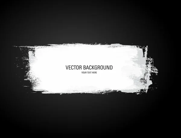 Vector grunge witte verf abstracte achtergrond — Stockvector