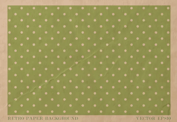 Vektor vintage slidt papir kort – Stock-vektor