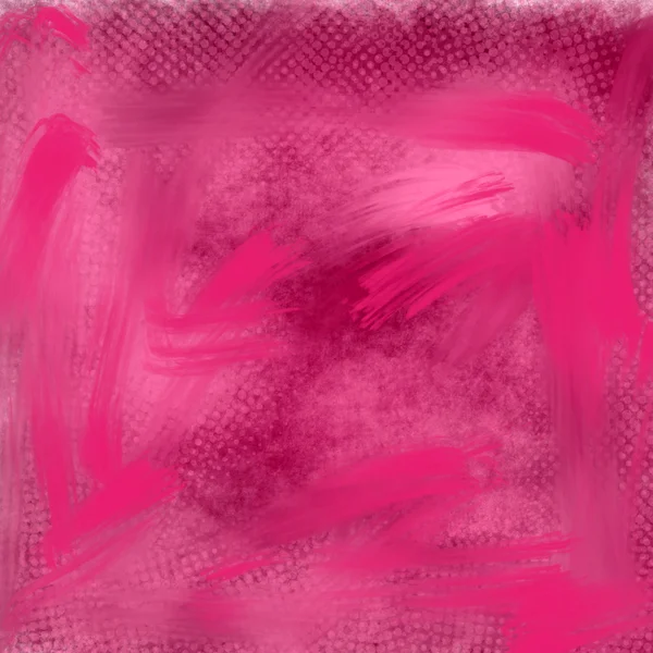 Mão pintado artístico rosa grungy abstrato fundo — Fotografia de Stock