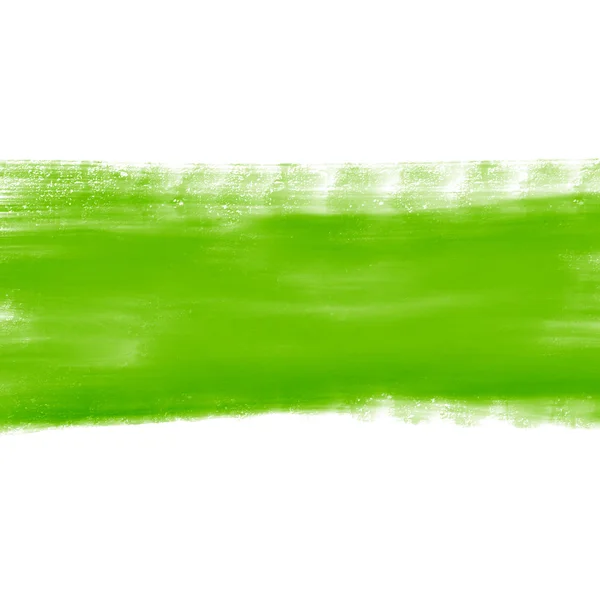 Ręcznie malowane artystyczny streszczenie tło zielony — Zdjęcie stockowe