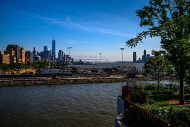 Manhattan, New York, ABD 'deki Little Island' ı ziyaret ediyoruz.