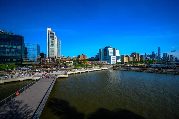 Bezoek Het Little Island Hudson River Manhattan New York Verenigde — Stockfoto