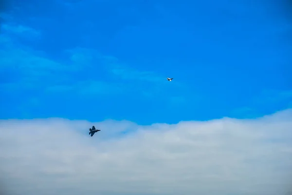 Maio 2022 Jones Beach Estados Unidos Bethpage Air Show Jones — Fotografia de Stock