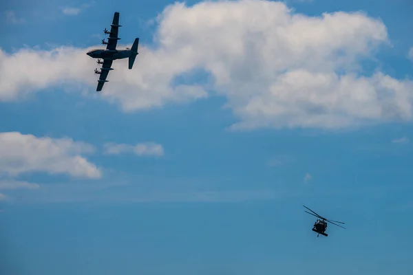 Maio 2022 Jones Beach Eua Bethpage Air Show Jones Beach — Fotografia de Stock