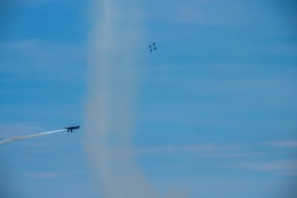 Mayo 2022 Jones Beach Usa Bethpage Air Show Jones Beach —  Fotos de Stock