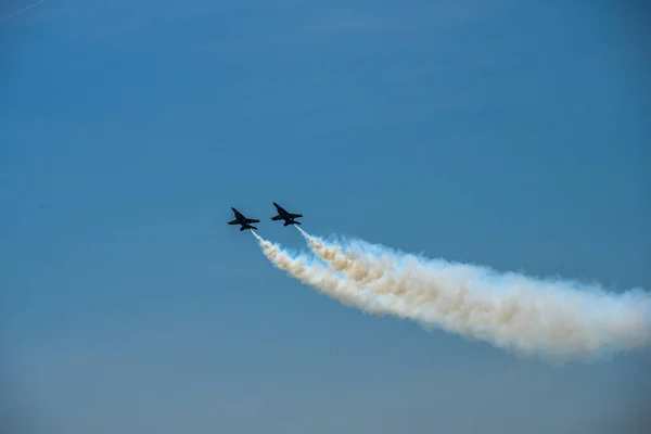 Maio 2022 Jones Beach Eua Bethpage Air Show Jones Beach — Fotografia de Stock