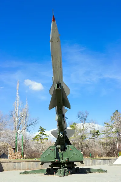 Soviet S-75 missile — Stock Photo, Image