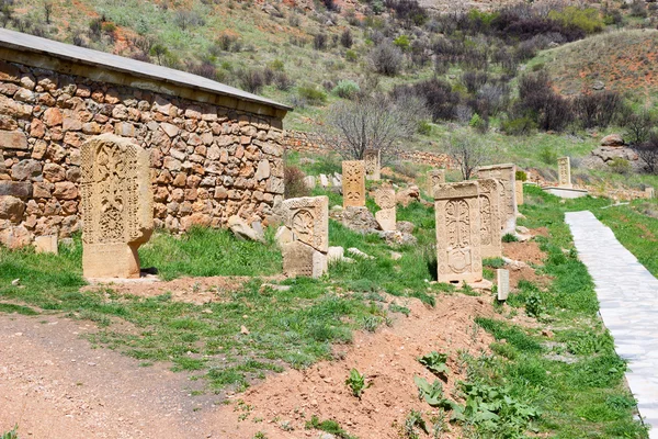 Armeniska chatjkarer, cross-stenar — Stockfoto