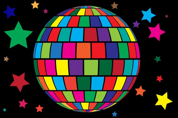 disko topu vektör arka plan