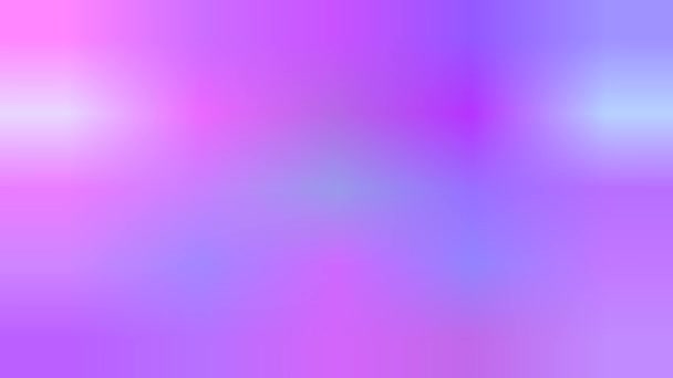 Trendy rainbow Unicorn holographic background. Pastel candy pink and purple very peri colors soft blurred gradient — Stockvideo