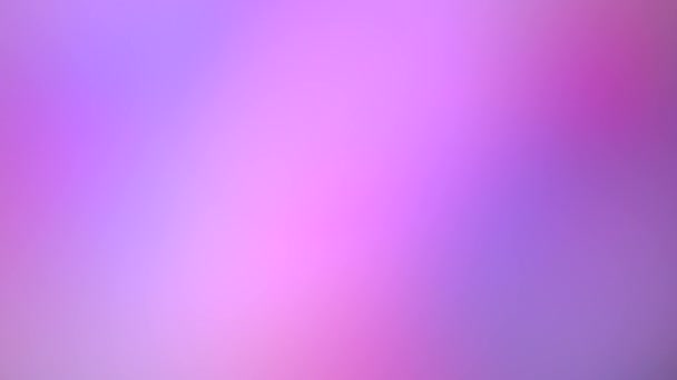 Gradiente holográfico de unicornio. Rosa suave transiciones muy peri púrpura. Fondo del holograma — Vídeo de stock