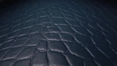 Gerçek deri dokusu çok yakın. Doğal kalıp, soyut arkaplan. Moda ve giysi endüstrisi, çantalar, kemerler ve ayakkabılar, Deri döşemeler