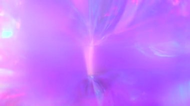 Pastel şeker pembe ve mor çok peri bulanık soyut holografik arka plan Noel için. Gökkuşağı Tekboynuz Duvar Kağıdı