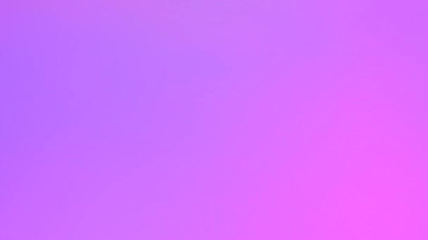 Jemné růžové velmi peri purpurové abstraktní barvy rozmazané gradient. Pozadí jednorožce — Stock video