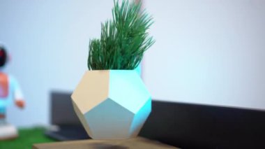 Manyetik yükselme platformu. Bir süperiletkenin manyetik alanında dönen bir nesne