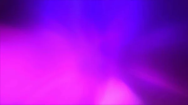 Retro neon roxo rosa azul cores. Desfoque em movimento. Cristal óptico Prism Flare Beams. Raios através do fumo. Luz noturna chama fundo abstrato escuro — Fotografia de Stock