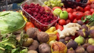 Marketten satılmamış yiyecekler. Marketlerde Gıda israfı