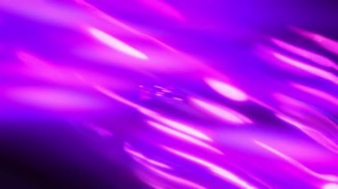 Soyut neon arkaplan. Işık gösterisi. Mor pembe eğim ve bokeh.