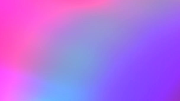 Pastel Neón Rosa Azul Púrpura Amarillo Textura Gradiente Suave Color — Vídeos de Stock