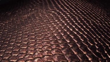 Leather texture close up. Raw material for leather bags, shoes, jackets, purse, garments, shoes, belts