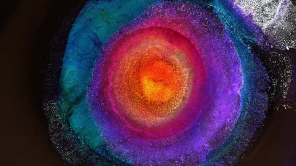 Sol Bola Fogo Cosmos Universo Big Bang Olho Deus Nebulosa — Vídeo de Stock