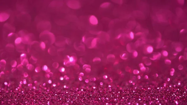 Pink Glitter Festive Defocused Lights Background Brilliant Background Ramadan Eid — Fotografia de Stock