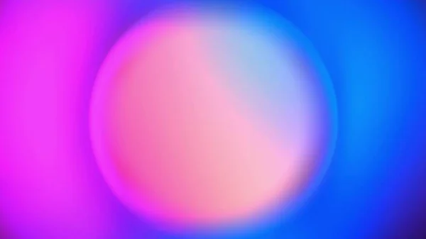 Holographic Pink Purple Colors Blue Gradients Circle Abstract Neon Cyberpunk — Photo