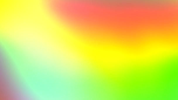 Verschwommenes Grün Gelb Orange Rot Farbverlauf Hintergrund Lichterwechsel Durch Den — Stockvideo