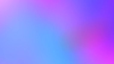 Neon mavisi mor deniz mavisi yumuşak eğimli. Gökkuşağı rengi holografik yanardöner soyut arkaplan. Yüksek kalite 4k görüntü