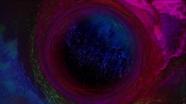 Galaxuniversum Vintergatan Svarthålan Stardust Helixnebulosan Guds Öga Högkvalitativ Film — Stockvideo