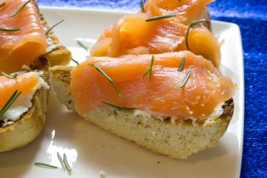 Tütsülenmiş somon