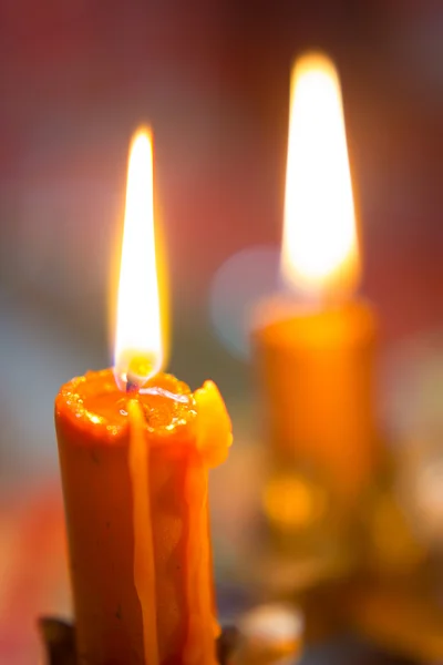 Christmas candles — Stock Photo, Image