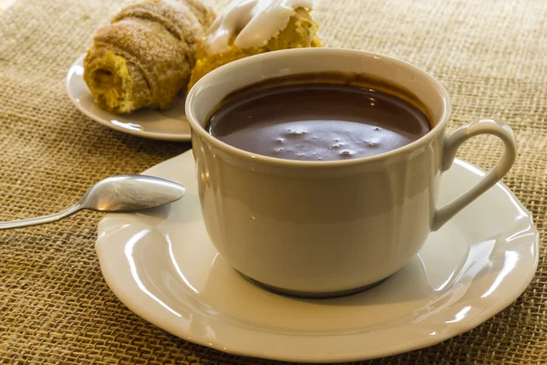 Varm choklad Cup — Stockfoto