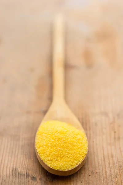 Yellow corn flour — Stock Photo, Image