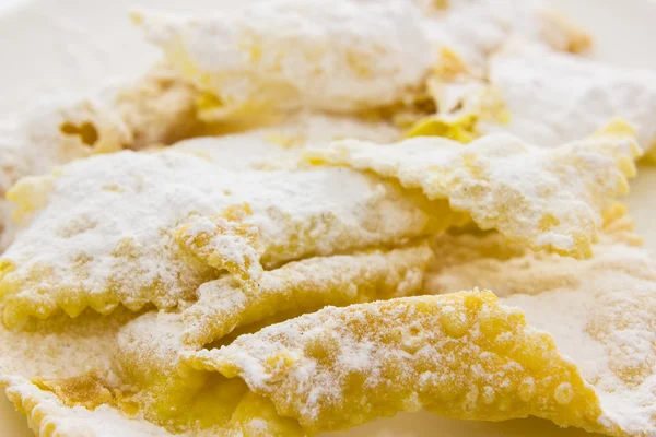 Sfrappole di carnevale bolognesi — Stockfoto