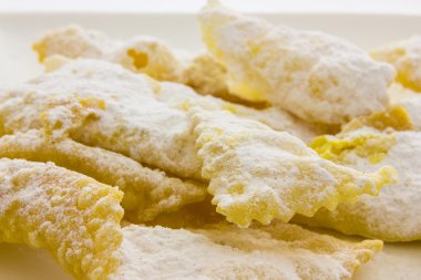 Sfrappole di carnevale bolognesi