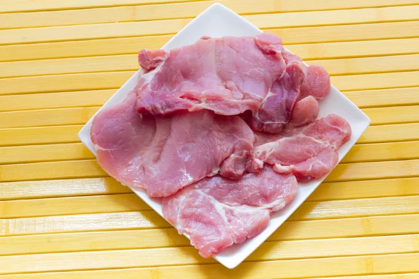 돼지고기 스테이크 — 스톡 사진