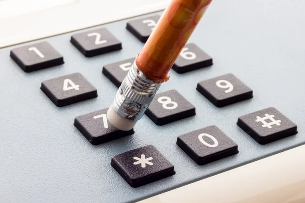 Telephone keyboard — Stock Photo, Image