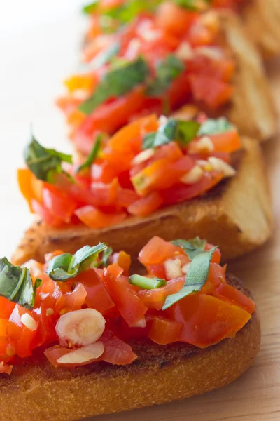 Bruschetta. — Foto de Stock