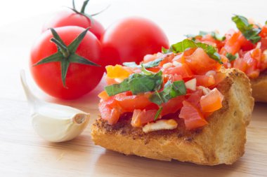 bruschetta.