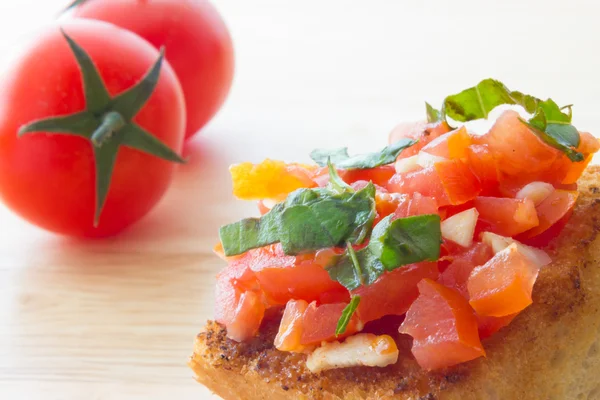 Bruschetta. — Foto de Stock