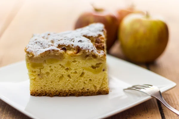 Gâteau aux pommes — Photo