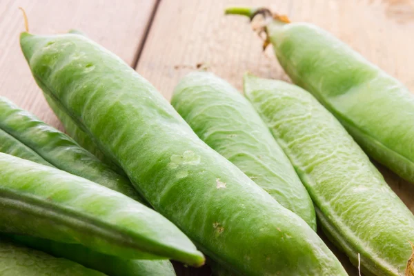 Algunos guisantes verdes — Foto de Stock