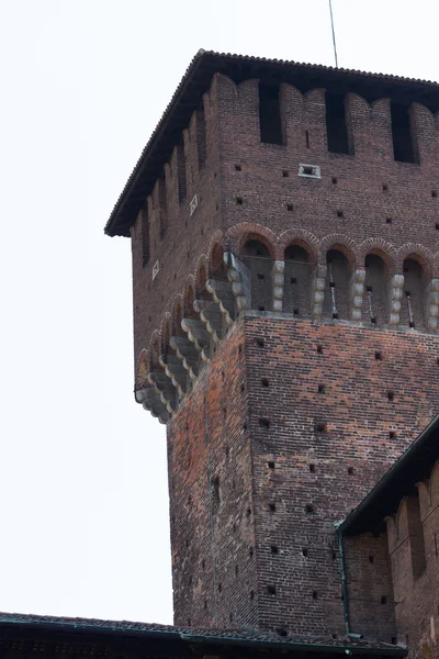 Castello sforzesco Milán —  Fotos de Stock