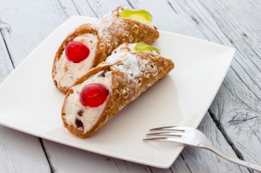 İtalya'dan Sicilya cannoli