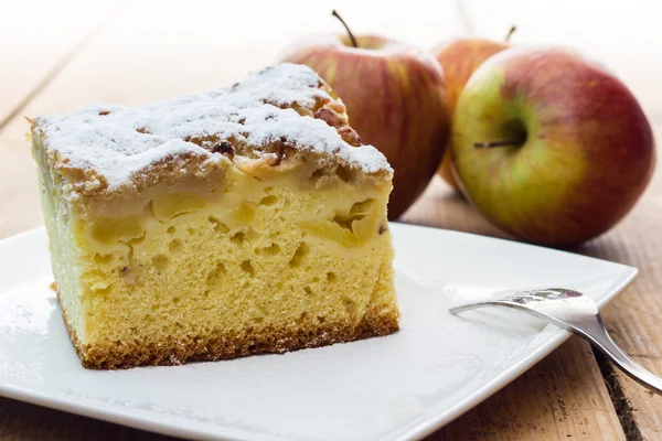 Gâteau aux pommes — Photo