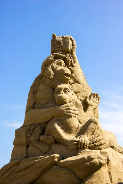 Sandskulpturen — Stockfoto